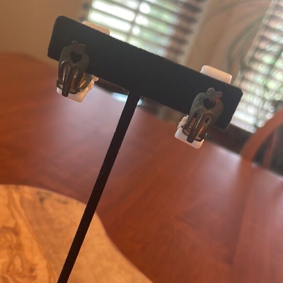 Vintage W. Germany Clip-On Earrings - Picture 3 of 7